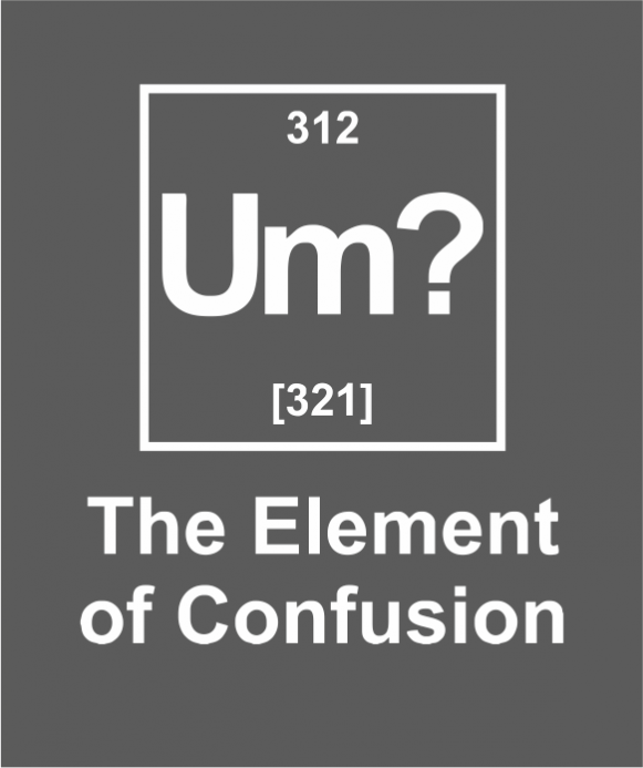 The element of confusion - T-shirt - Talking T's