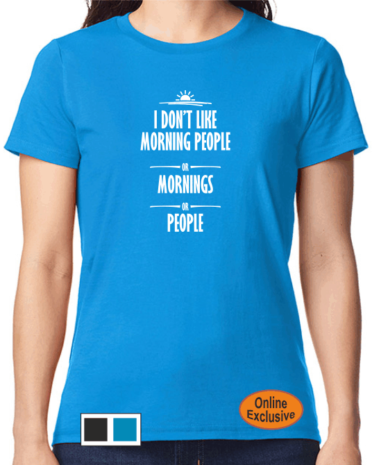 Morning people - Women's T-shirt