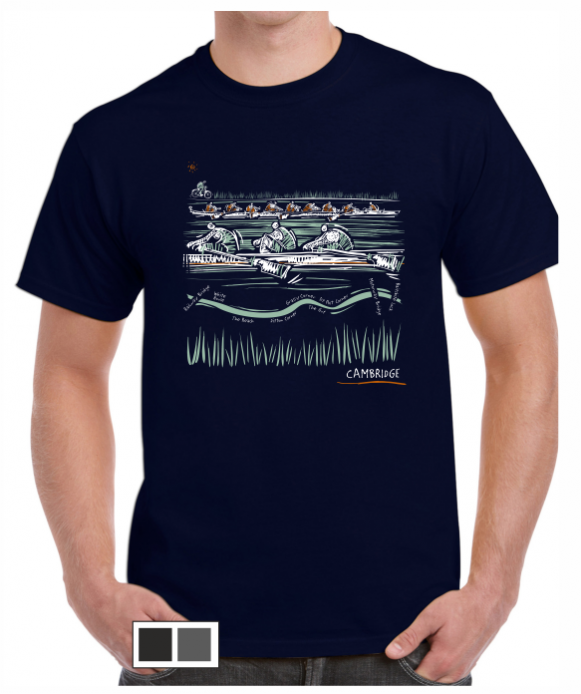 Cambridge rowing Tshirt Talking T's